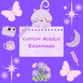 Custom Acrylic Bookmark