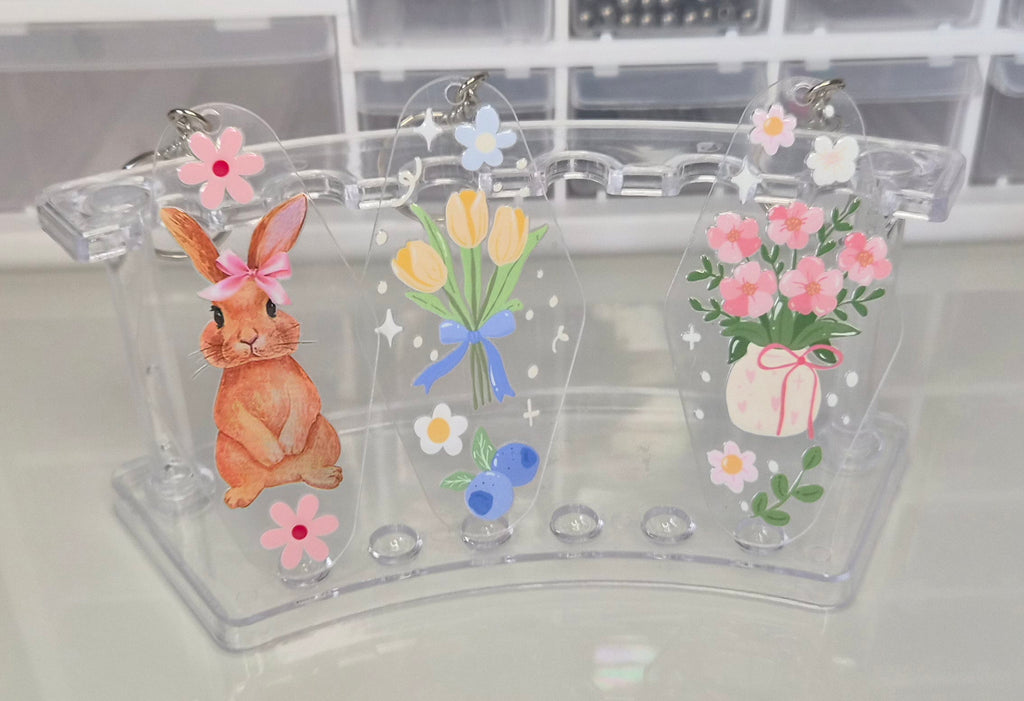 Cutesy Acrylic Keychain 1.0