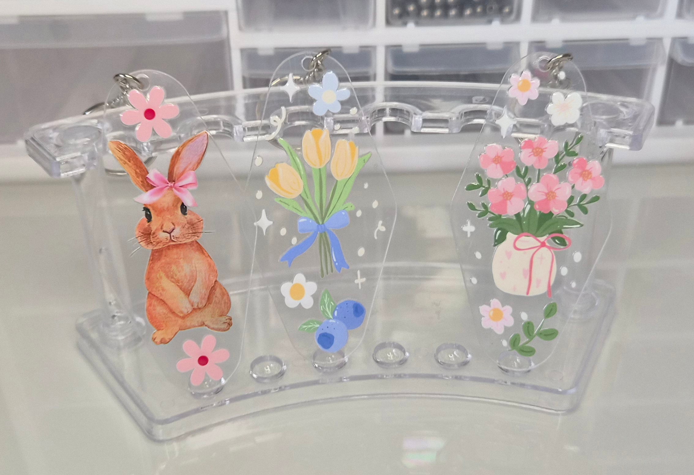 Cutesy Acrylic Keychain 1.0