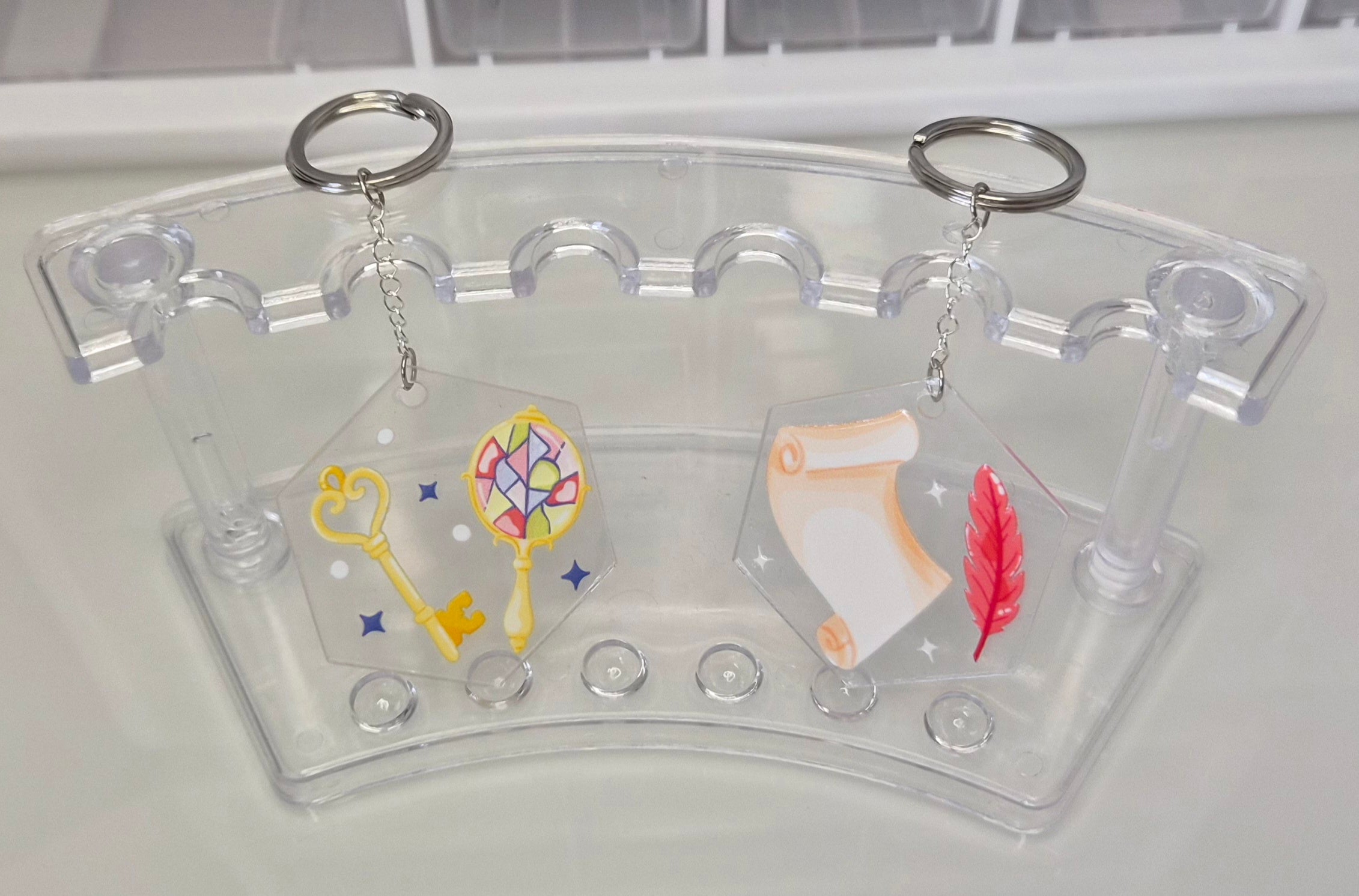 Cutesy Acrylic Keychain 1.2