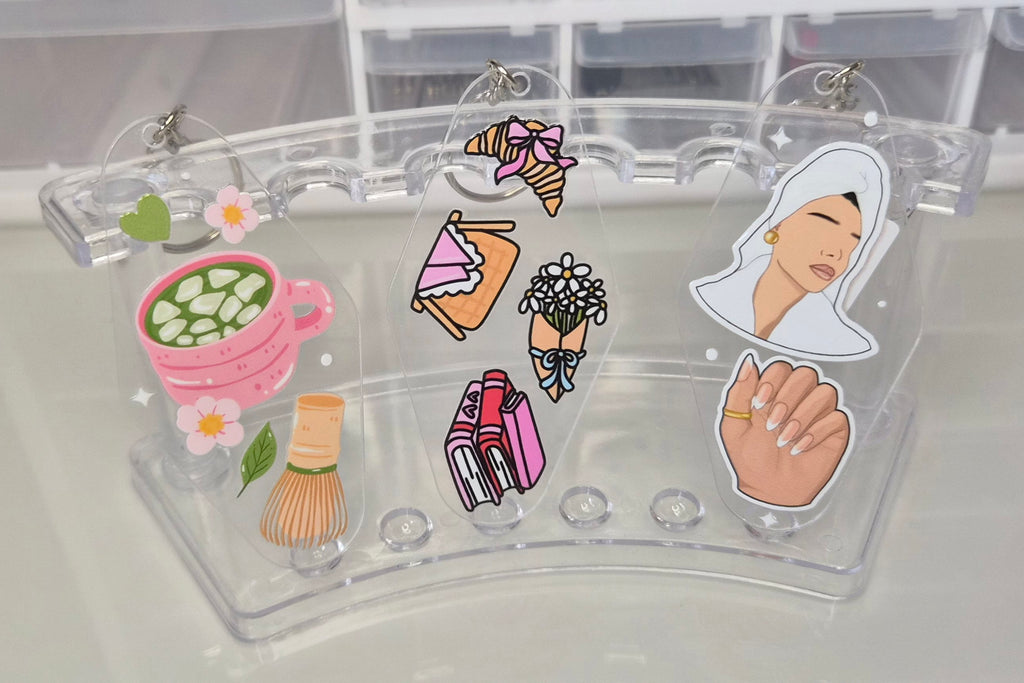 Cutesy Acrylic Keychain 1.0