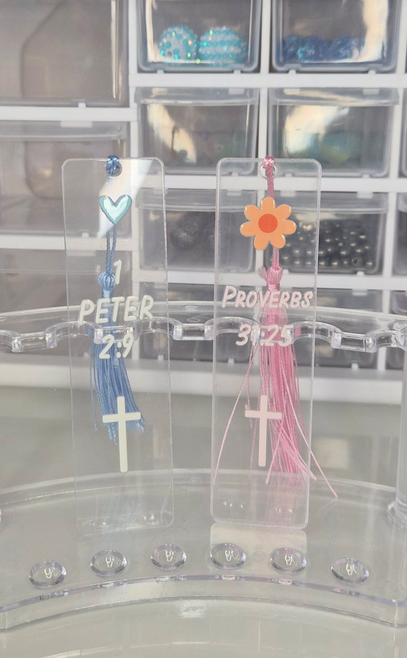 Bible Verse Acrylic Bookmark